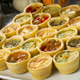 48 mini quiches